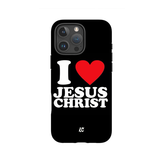 I <3 Jesus iPhone Case