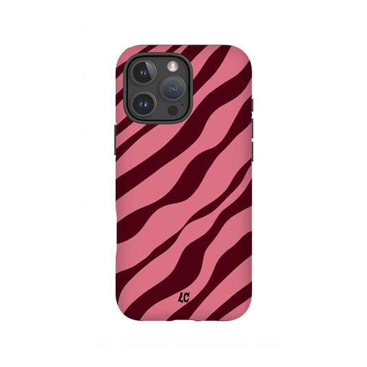 Pink Zebra iPhone Case